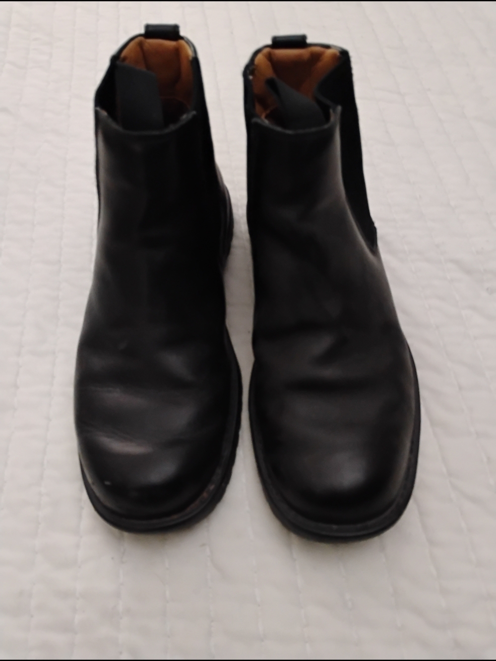 Timberland Black Leather Chukka Boots